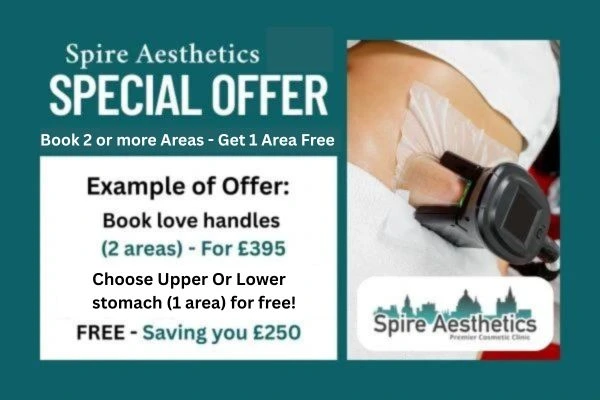 Fat Freezing Promotion Streatley from Spire Aesthetics - Book Today!